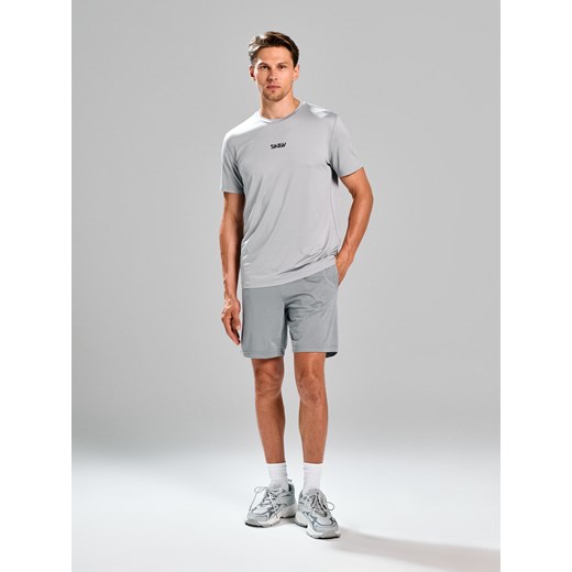 Sinsay - Koszulka z napisem - szary Sinsay L Sinsay