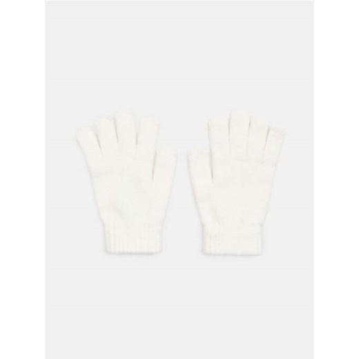 Sinsay - Rękawiczki - kremowy ze sklepu Sinsay w kategorii Rękawiczki damskie - zdjęcie 187364612