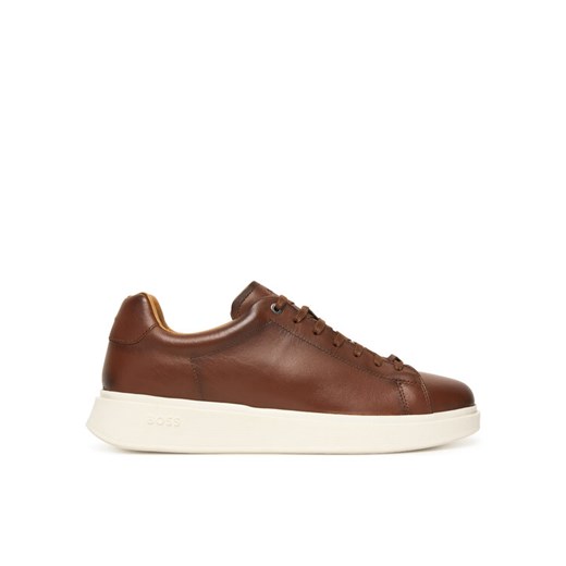 BOSS Sneakersy Bulton 50557820 Brązowy ze sklepu MODIVO w kategorii Buty sportowe męskie - zdjęcie 187365220