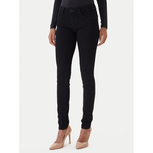 Guess Jeansy Annette W2YA99 D4PZ1 Czarny Skinny Fit ze sklepu MODIVO w kategorii Jeansy damskie - zdjęcie 187365231