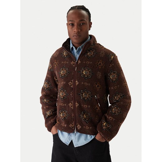 Jack & Jones Polar Norrebro 12291531 Bordowy Regular Fit ze sklepu MODIVO w kategorii Bluzy męskie - zdjęcie 187365252