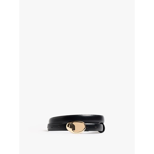 Mohito - Pasek z ozdobną klamrą - czarny ze sklepu Mohito w kategorii Paski damskie - zdjęcie 187366010