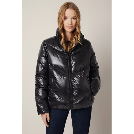 Kurtka Puchowa Czarna Rorby ze sklepu Lancerto S.A. w kategorii Kurtki i płaszcze damskie - zdjęcie 187366050