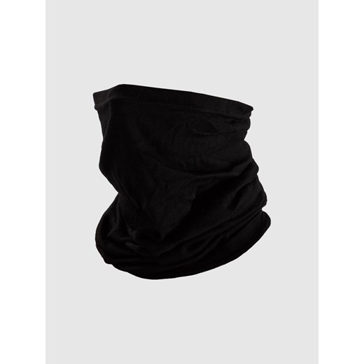 Bandana z wełny merino uniseks 4F 4FWMM00ABDAU123 - czarna ze sklepu Sportstylestory.com w kategorii Szaliki i chusty damskie - zdjęcie 187366502