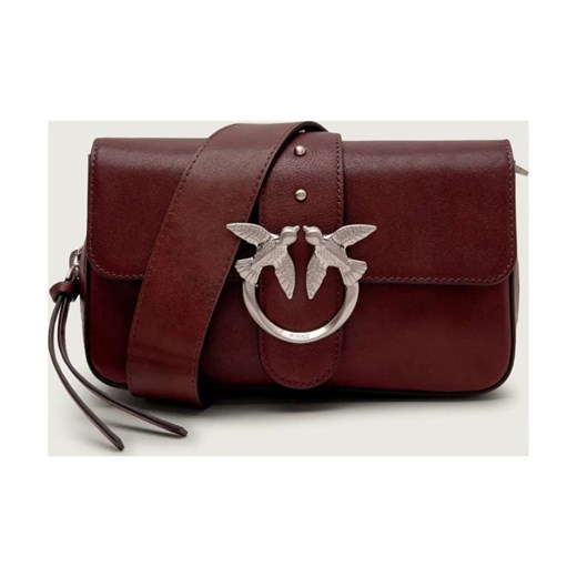 Pinko Skórzana torebka na ramię LOVE ONE SLOUCHY ze sklepu Gomez Fashion Store w kategorii Listonoszki - zdjęcie 187366504