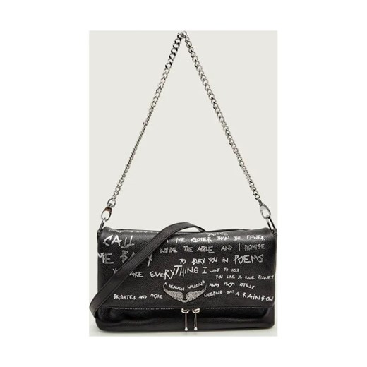 Zadig&Voltaire Skórzana torebka na ramię ROCKY II ze sklepu Gomez Fashion Store w kategorii Listonoszki - zdjęcie 187366523
