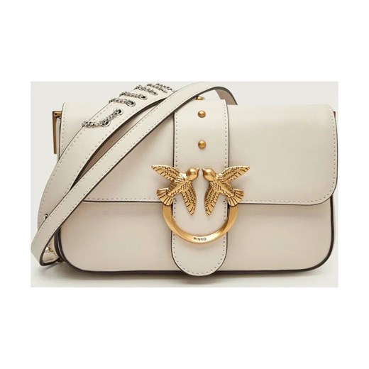 Pinko Skórzana listonoszka LOVE ONE MINI SLOUCHY ze sklepu Gomez Fashion Store w kategorii Listonoszki - zdjęcie 187366572