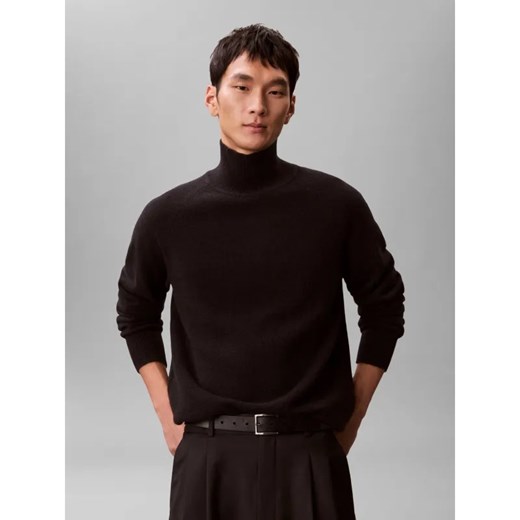 Calvin Klein Wełniany półgolf | Relaxed fit ze sklepu Gomez Fashion Store w kategorii Swetry męskie - zdjęcie 187366602