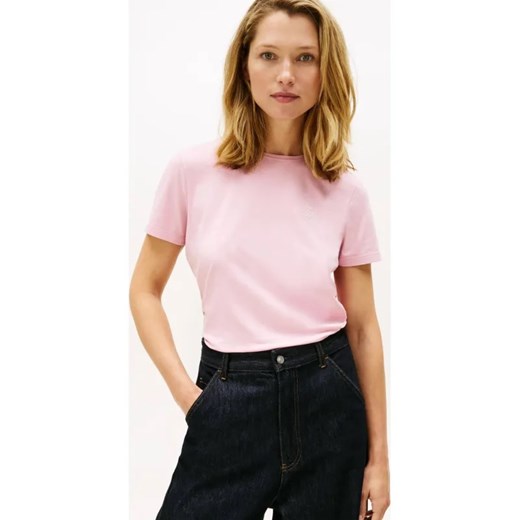 Tommy Hilfiger T-shirt | Regular Fit ze sklepu Gomez Fashion Store w kategorii Bluzki damskie - zdjęcie 187366610