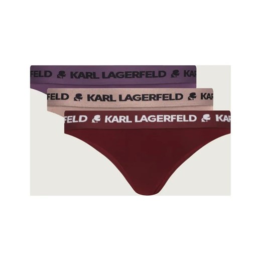 Karl Lagerfeld Stringi 3-pack ze sklepu Gomez Fashion Store w kategorii Majtki damskie - zdjęcie 187367481