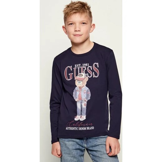 Guess Longsleeve | Regular Fit ze sklepu Gomez Fashion Store w kategorii Bluzki dziewczęce - zdjęcie 187367482