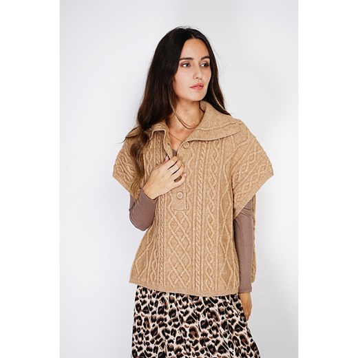 C&amp; Jo Sweter w kolorze karmelowym ze sklepu Limango Polska w kategorii Swetry damskie - zdjęcie 187367624