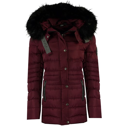 Geographical Norway Kurtka zimowa &quot;Daleo&quot; w kolorze bordowym ze sklepu Limango Polska w kategorii Kurtki dziewczęce - zdjęcie 187368101