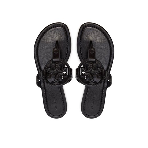 Japonki Tory Burch 145945 Czarny ze sklepu eobuwie.pl w kategorii Klapki damskie - zdjęcie 187368932