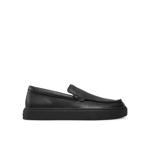 Mokasyny Calvin Klein Moccasin Lth HM0HM01793 Czarny ze sklepu eobuwie.pl w kategorii Półbuty męskie - zdjęcie 187368974