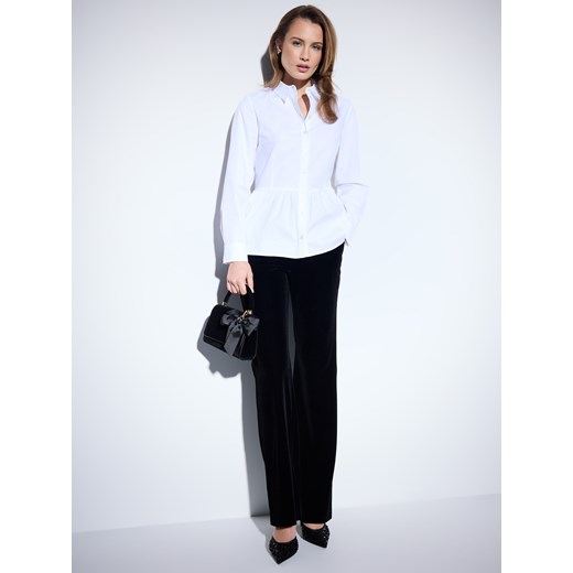 Mohito - Biała koszula - biały ze sklepu Mohito w kategorii Koszule damskie - zdjęcie 187369182