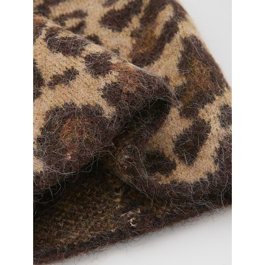 Reserved - Czapka z wełną alpaki - wielobarwny Reserved ONE SIZE Reserved