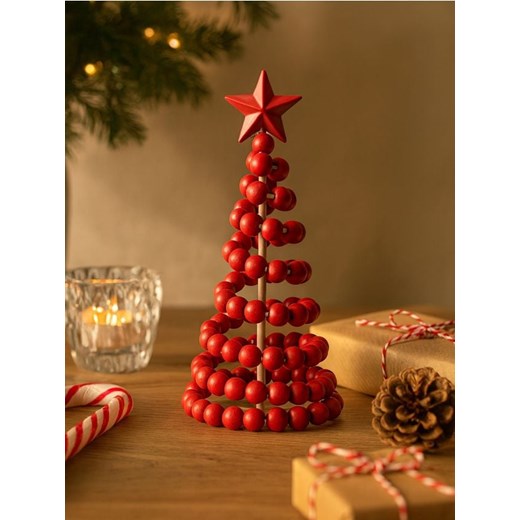 Sinsay - Dekoracja świąteczna w kształcie choinki - czerwony ze sklepu Sinsay w kategorii Dekoracje bożonarodzeniowe - zdjęcie 187370340