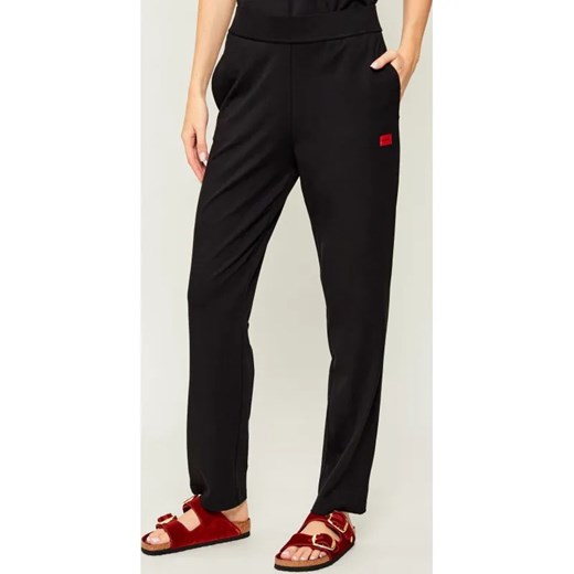 Hugo Bodywear Spodnie dresowe SIGNATURE | Loose fit ze sklepu Gomez Fashion Store w kategorii Spodnie damskie - zdjęcie 187370852