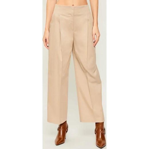 BOSS BLACK Spodnie Tulotta | Relaxed fit | high waist ze sklepu Gomez Fashion Store w kategorii Spodnie damskie - zdjęcie 187370854