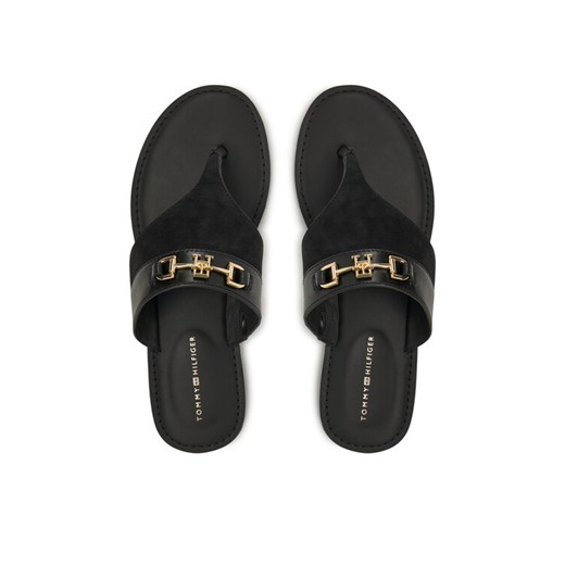 Tommy Hilfiger Japonki FW0FW08506 Czarny ze sklepu MODIVO w kategorii Klapki damskie - zdjęcie 187370952