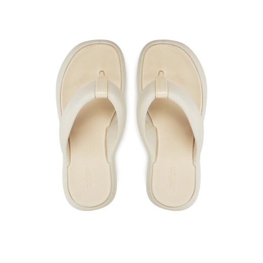 Melissa Japonki Melissa Free Fuzzy Platform Ad M 35875 Beżowy ze sklepu MODIVO w kategorii Klapki damskie - zdjęcie 187370980
