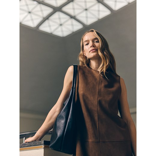 Reserved - Torebka hobo - czarny ze sklepu Reserved w kategorii Torebki hobo - zdjęcie 187371393