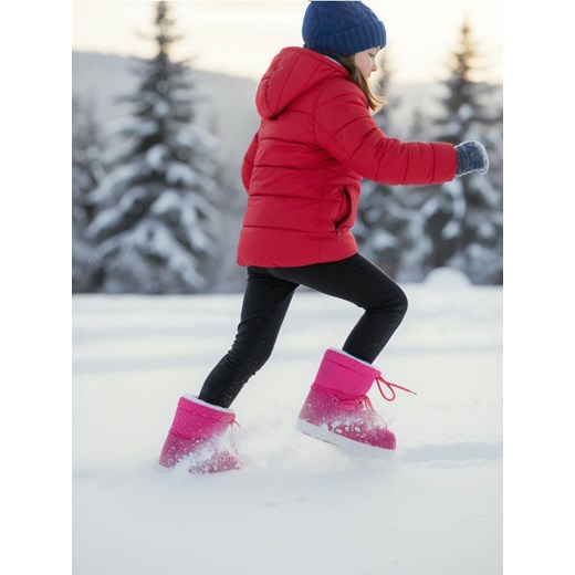 Sinsay - Śniegowce z ocieplanym futerkiem - różowy ze sklepu Sinsay w kategorii Buty zimowe dziecięce - zdjęcie 187371790