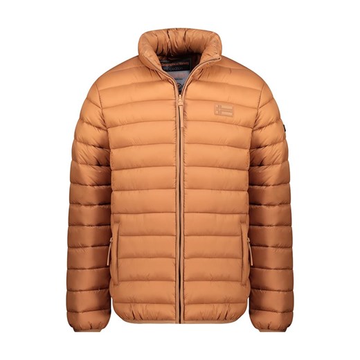 Geographical Norway Kurtka pikowana &quot;Amichoko&quot; w kolorze jasnobrązowym ze sklepu Limango Polska w kategorii Kurtki męskie - zdjęcie 187372840