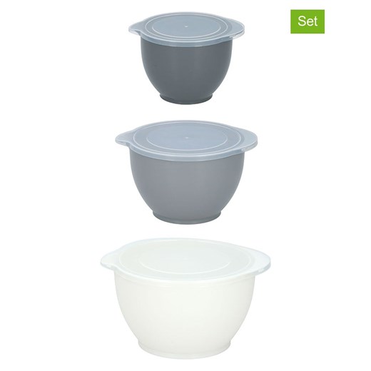 Alpina Miski (3 szt.) w kolorze szaro-białym do mieszania ze sklepu Limango Polska w kategorii Akcesoria kuchenne - zdjęcie 187372940