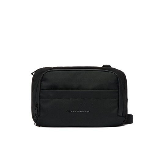 Plecak Tommy Hilfiger Th Travel Packable Backpack AM0AM14037 Czarny ze sklepu eobuwie.pl w kategorii Plecaki - zdjęcie 187373433