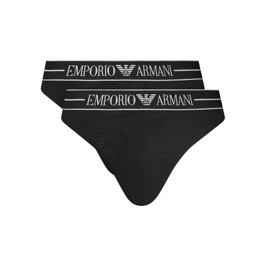 Emporio Armani Underwear Komplet fig EW000403 AF10881 MC005 Czarny ze sklepu MODIVO w kategorii Majtki damskie - zdjęcie 187373873