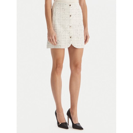 Morgan Spódnica mini 252-JGABY Beżowy Slim Fit ze sklepu MODIVO w kategorii Spódnice - zdjęcie 187373930