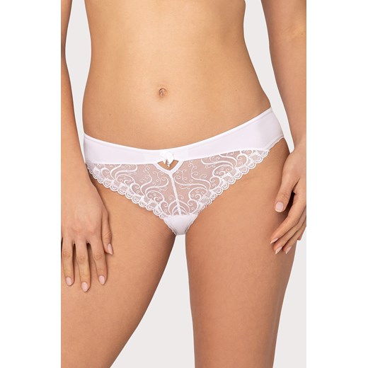 Figi Róża Anuk biały ze sklepu kontri.pl w kategorii Majtki damskie - zdjęcie 187374632