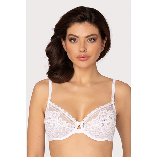 Biustonosz miękki Róża Gizela biały ze sklepu kontri.pl w kategorii Biustonosze - zdjęcie 187374700