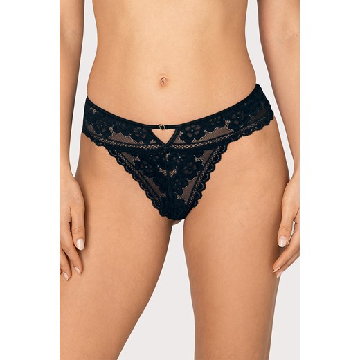 Brazyliany Róża Gizela czarny ze sklepu kontri.pl w kategorii Majtki damskie - zdjęcie 187374711