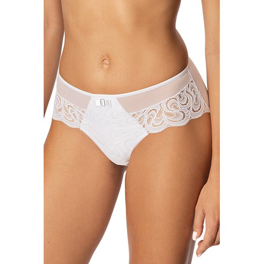 Figi Róża Saraja biały ze sklepu kontri.pl w kategorii Majtki damskie - zdjęcie 187374823