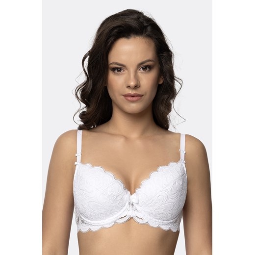 Biustonosz push-up Róża Termena biały ze sklepu kontri.pl w kategorii Biustonosze - zdjęcie 187374861