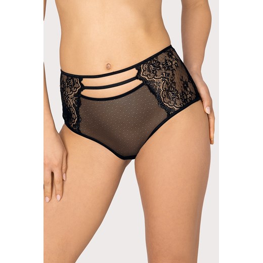 Szorty Róża Zulaj czarny ze sklepu kontri.pl w kategorii Majtki damskie - zdjęcie 187374991