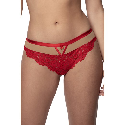 Stringi Róża Torfi  czerwony ze sklepu kontri.pl w kategorii Majtki damskie - zdjęcie 187375073