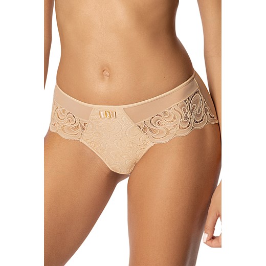 Figi Róża Saraja beż ze sklepu kontri.pl w kategorii Majtki damskie - zdjęcie 187375101