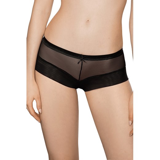 Figi Róża Lisbet czarny ze sklepu kontri.pl w kategorii Majtki damskie - zdjęcie 187375143