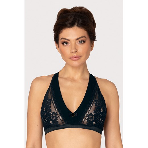 Biustonosz braletka Róża Gizela top czarny ze sklepu kontri.pl w kategorii Biustonosze - zdjęcie 187375172