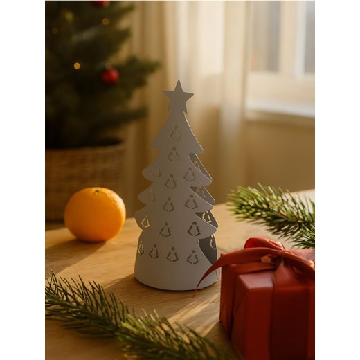 Sinsay - Świecznik w kształcie choinki - szary ze sklepu Sinsay w kategorii Świeczniki - zdjęcie 187376160
