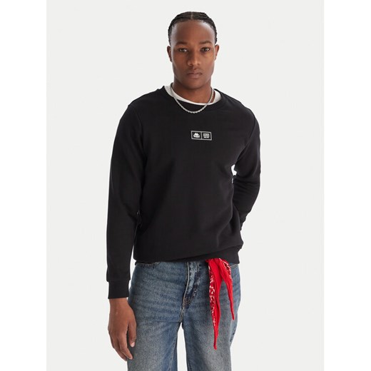 Kappa Bluza Authentic Nymphe 321Y1MW Czarny Comfort Fit ze sklepu MODIVO w kategorii Bluzy męskie - zdjęcie 187376650