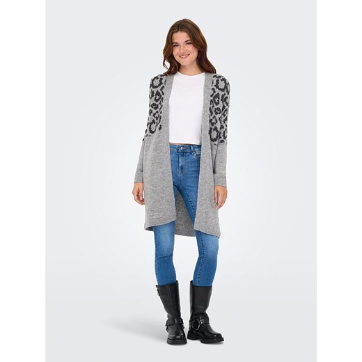 ONLY Kardigan w kolorze szarym ze sklepu Limango Polska w kategorii Swetry damskie - zdjęcie 187377103