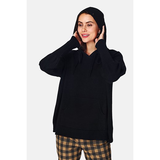 ASSUILI Sweter w kolorze czarnym 36 Limango Polska okazja