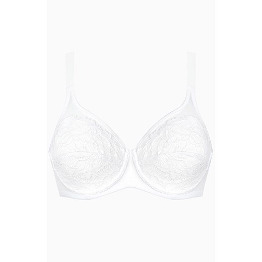 Biustonosz miękki soft koronkowy z fiszbinami biały Petra Pizzo, Kolor biały, Rozmiar 75C, INFIORE ze sklepu Intymna w kategorii Biustonosze - zdjęcie 187377783