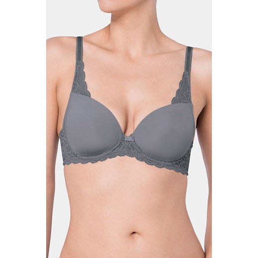 Triumph biustonosz z wkładkami i fiszbinami Amourette 10181644-M013, Kolor jasny szary, Rozmiar 70A, Triumph ze sklepu Intymna w kategorii Biustonosze - zdjęcie 187377970