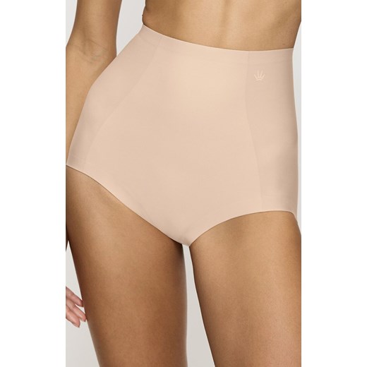 Triumph figi damskie z wysokim stanem Medium Shaping 10201723-00NZ, Kolor jasnobeżowy, Rozmiar L, Triumph ze sklepu Intymna w kategorii Bielizna wyszczuplająca - zdjęcie 187377973